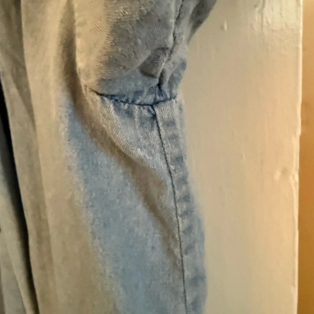 esby Blue Lightweight Shirt Jacket Classic Style - Picture 5 of 7